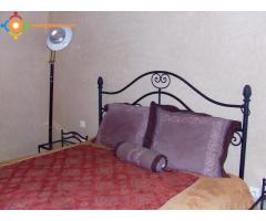 Loue appartement F1, meublé, au centre Gueliz