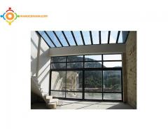 Travaux de menuiserie aluminium