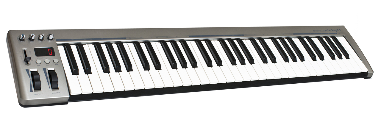 piano midi usb acorn masterkey 61