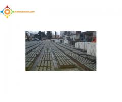 machine de brique pour la fabrication de parpaing