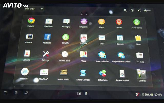 Tablette Xperia Z 10.1 4G avec pochette originale Tablette Xperia Z 10.1 4G avec pochette originale