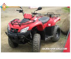 vend quad kymco mxu 400