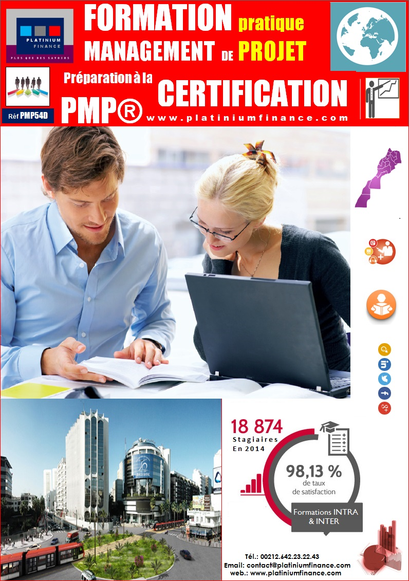 Formation internationale- MANAGEMENT DE PROJET-PMI-Préparation à la certification PMP