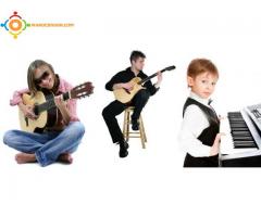Professeur De Musique Cours De Guitare, Piano, Luth, Flute, Mandoline, Harmonica
