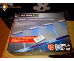 ECLAIRAGE LED POUR FOND EN VERRE