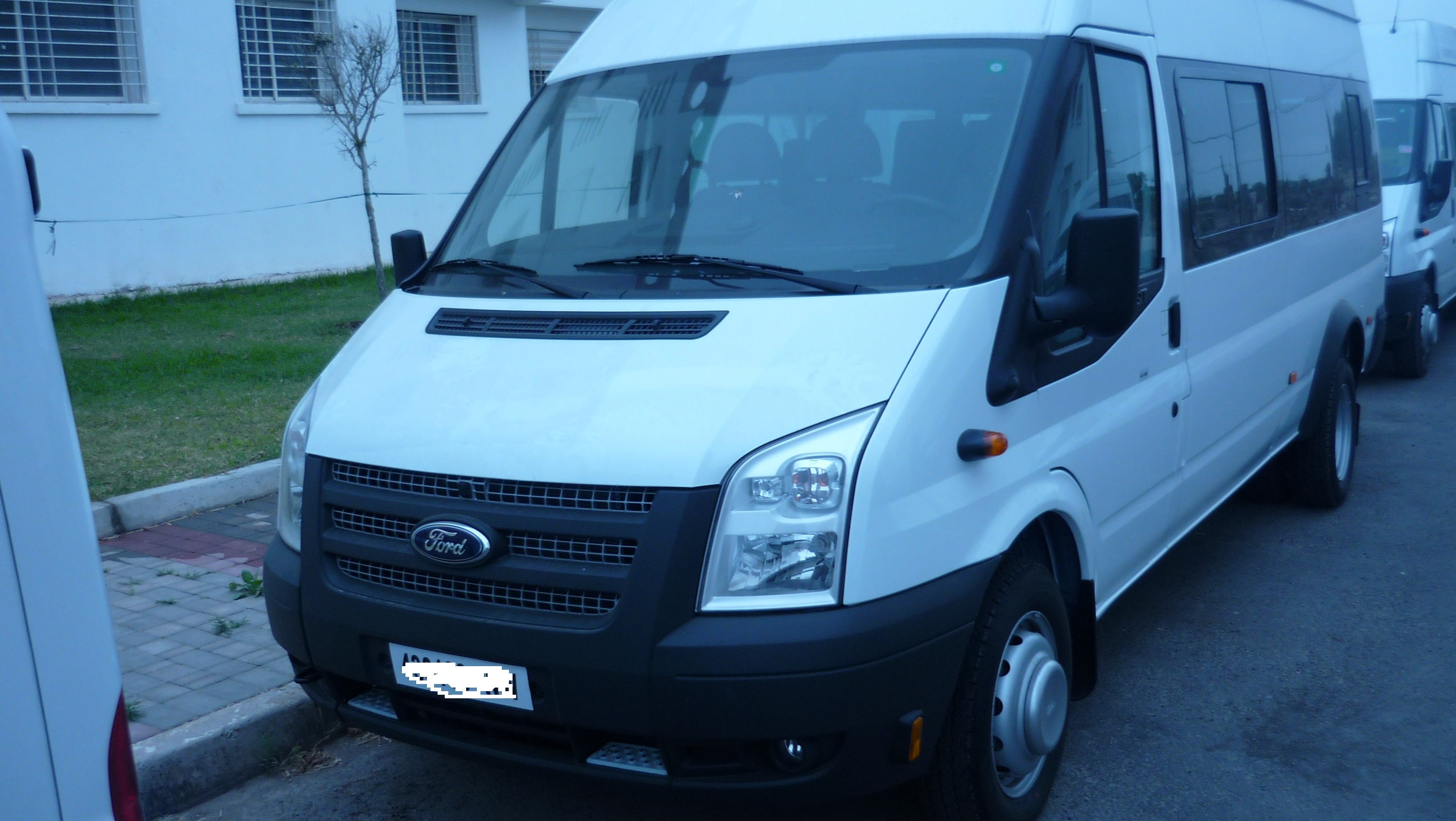 ford transit vitre avec siege