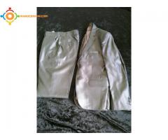 costume gris ( Zara )