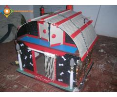 maison pour chat-chien