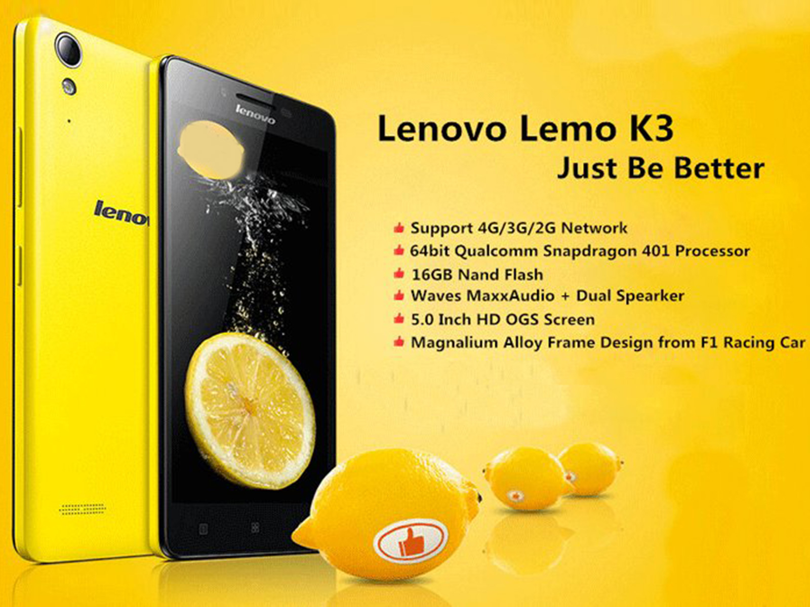 Je mets en vente LENOVO K3 NOTE3 Jamais utiliser