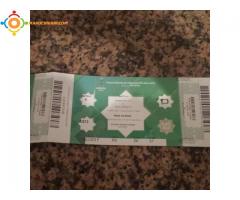 ticket du mondialito real madrid