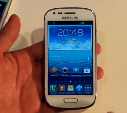 Samsung galaxy S III mini