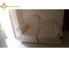 Salon Moderne + Tapis + Table + fauteuil