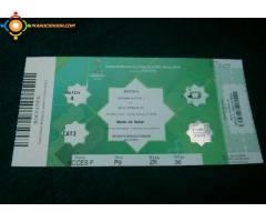 Ticket de Demi Finale De Real Madri