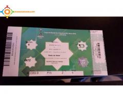 4 tickets demi finale coupe du monde des clubs