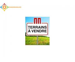 terrain 1000 m2 à vendre titré à Agadir