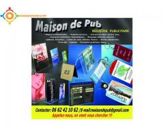 publicité et gravure
