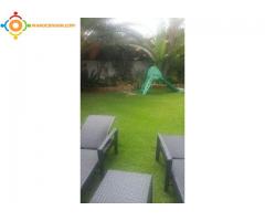 Villa à la location  meublée  Ain Diab