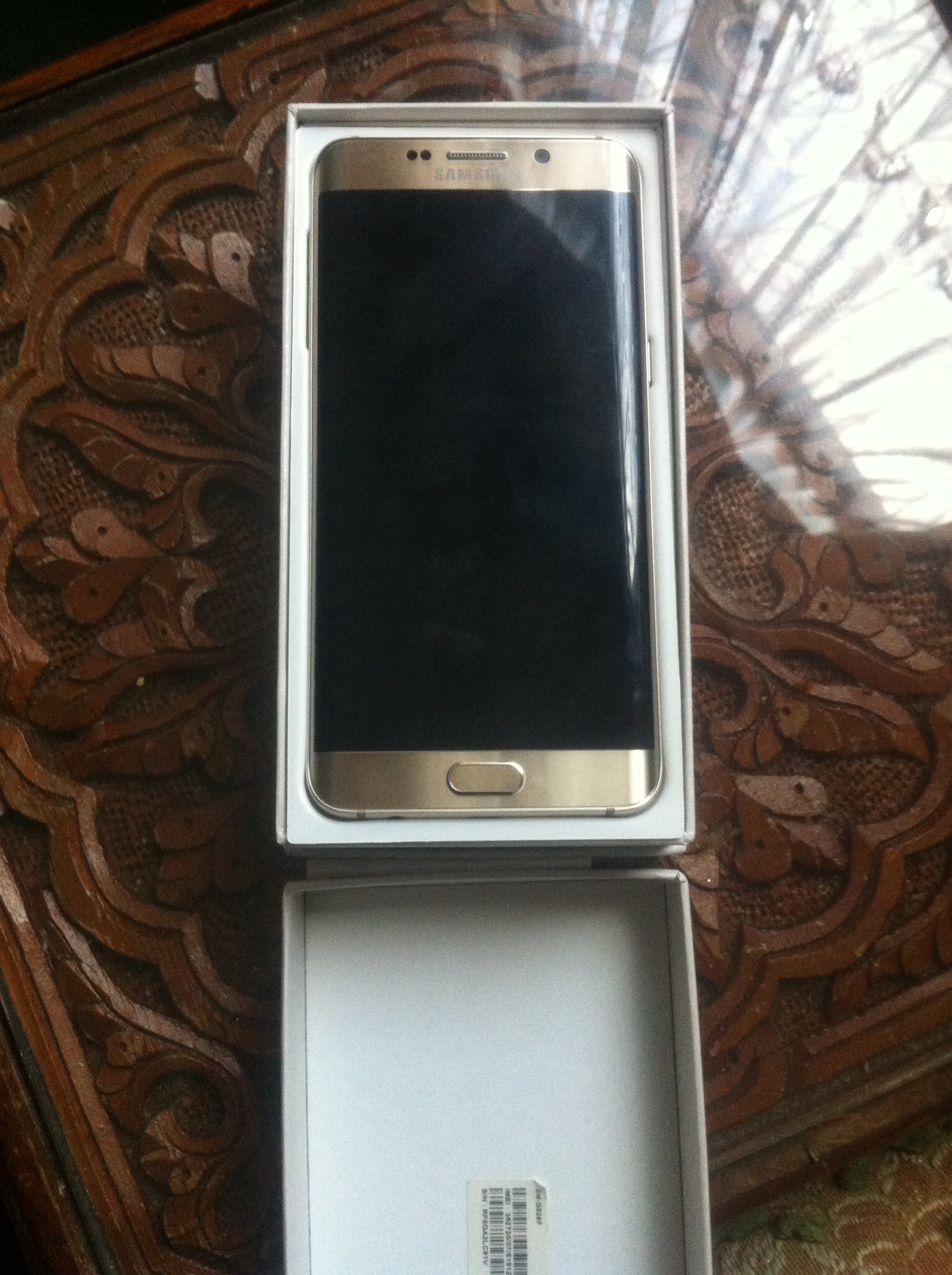 Samsung S6 edge plus Gold