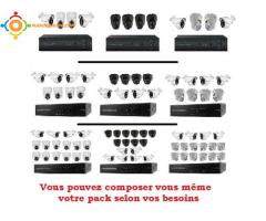 SOLDE HIVER Kit de surveillance (Caméras + DVR)
