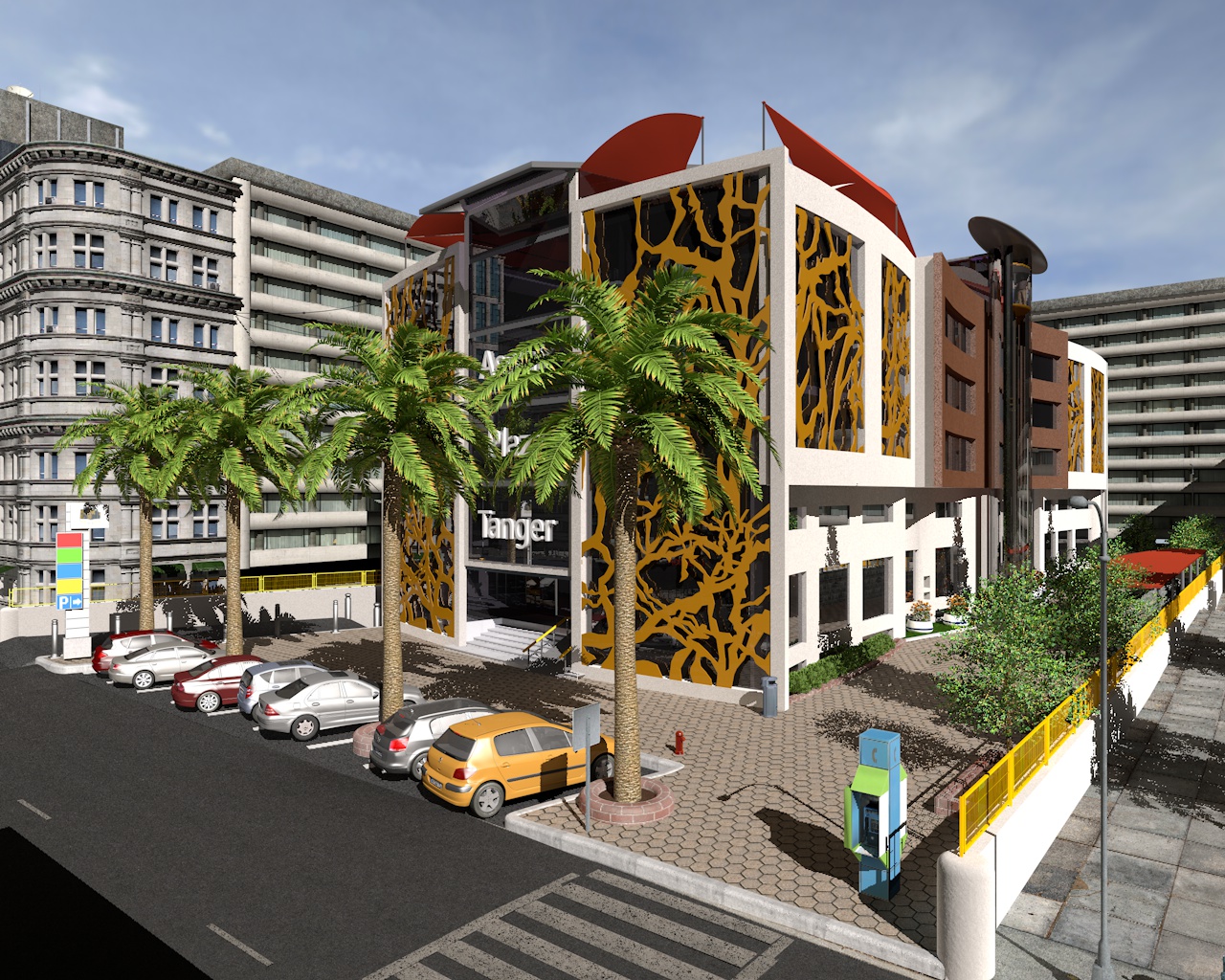 Magasin commercial de luxe 57M Art Mall Tanger