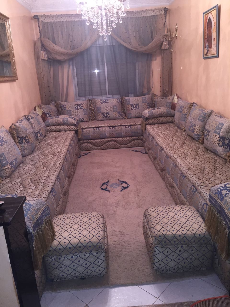 salon marocain complet