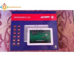 Accent NOMADE 10P 3G. 4Core 16G. 1G-Ram. HDMI F.HD