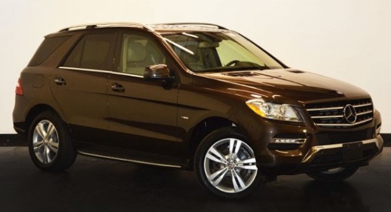 Mercedes Benz ML 350 2012 Mercedes Benz ML 350 2012