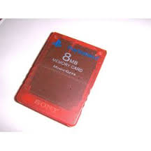 carte mémoire de ps2