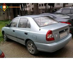 je me met en vente mon hyundai accent