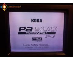 Korg pa500    tél 0665203454