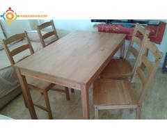 table à manger