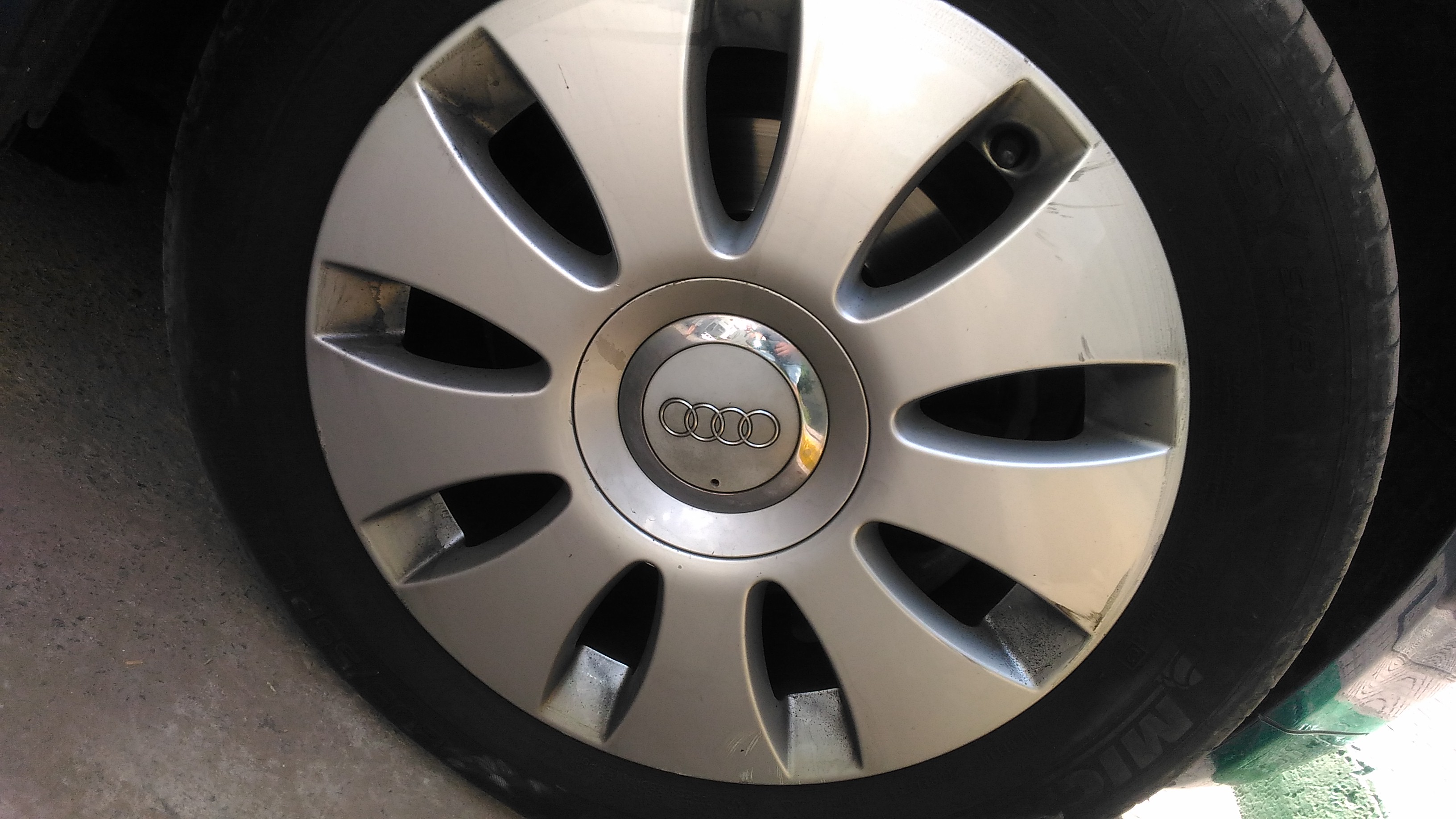 4 jantes audi a3 d'aluminium 2006