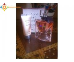 Coffret La vie est belle parfum 50 ml Lait nutritif 50 ml