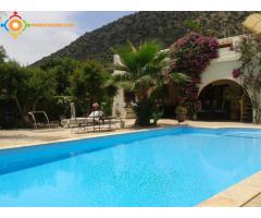 Location  villa Agadir avec piscine et jardin