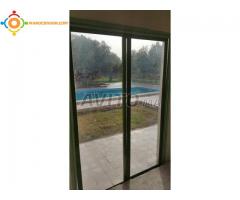 villa sur route de fes avec deux piscines