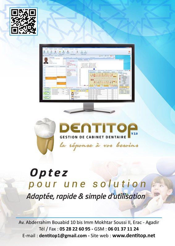 Dentitop - logiciel de gestion de cabinet dentaire