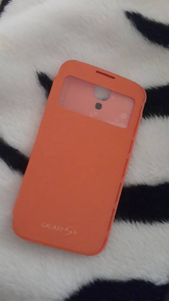 Coque Samsung galaxy S4 Orange