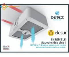 détecteur-extracteur de fumées autonome