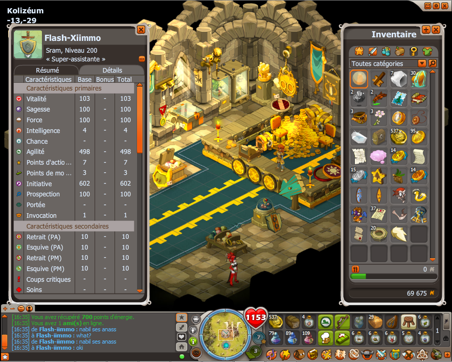 vente team DOFUS 199/200...