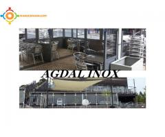travaux de décoration en inox