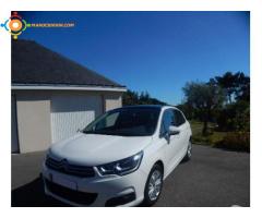 CITROEN C4 toit panoramique blue HDI blanche