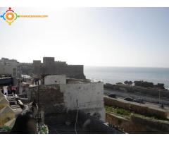 maison situation exceptionnelle à SAFI- vue imprenable sur mer, port et château.