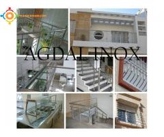 travaux d'inox