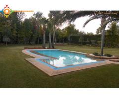 Villa meublée de luxe en location à Rabat Souissi