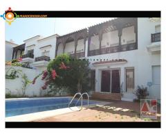 VILLA MEUBLEE AVEC VUE SUR MER POUR VOS VACANCES